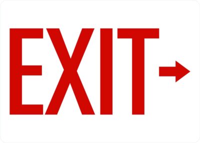 Exit (Right Arrow)