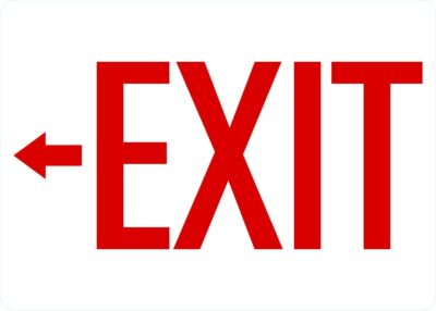(Left Arrow) Exit