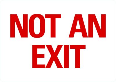 Not An Exit