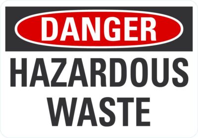 Danger Hazardous waste