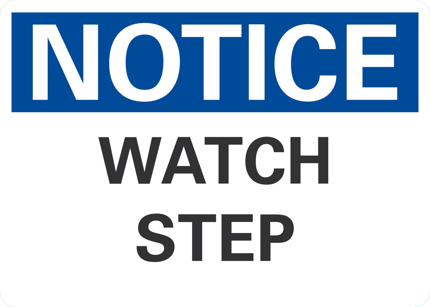 Notice Watch step
