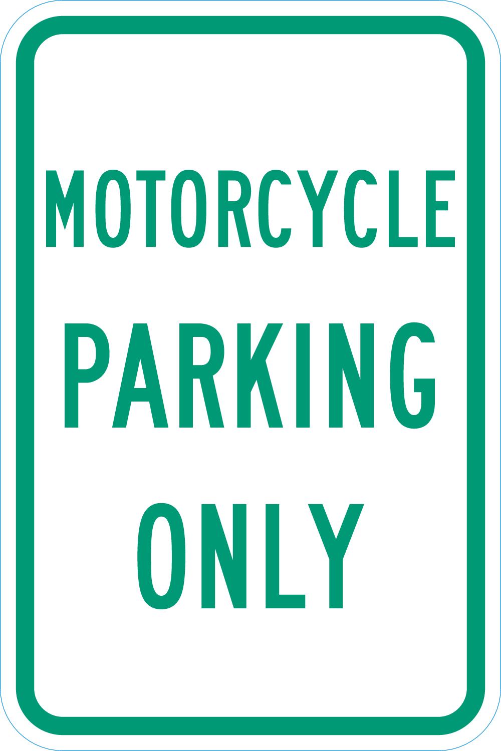 Motorcycle Parking Only - Image 2