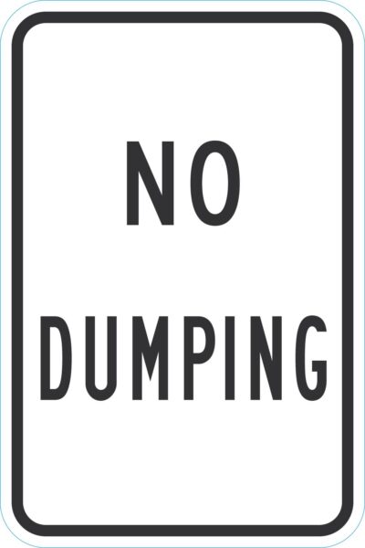 No Dumping