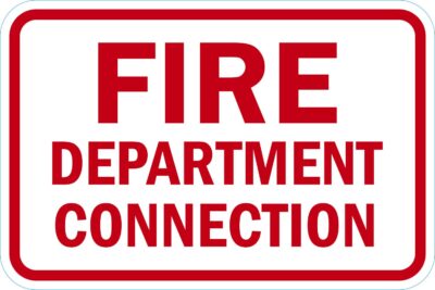 Fire Department Connection