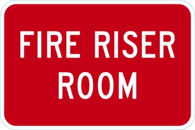 Fire Riser Room