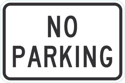 No Parking