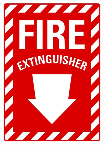 Fire Extinguisher (Down Arrow)