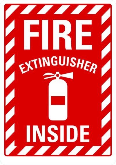 Fire Extinguisher Inside (W/Sym)