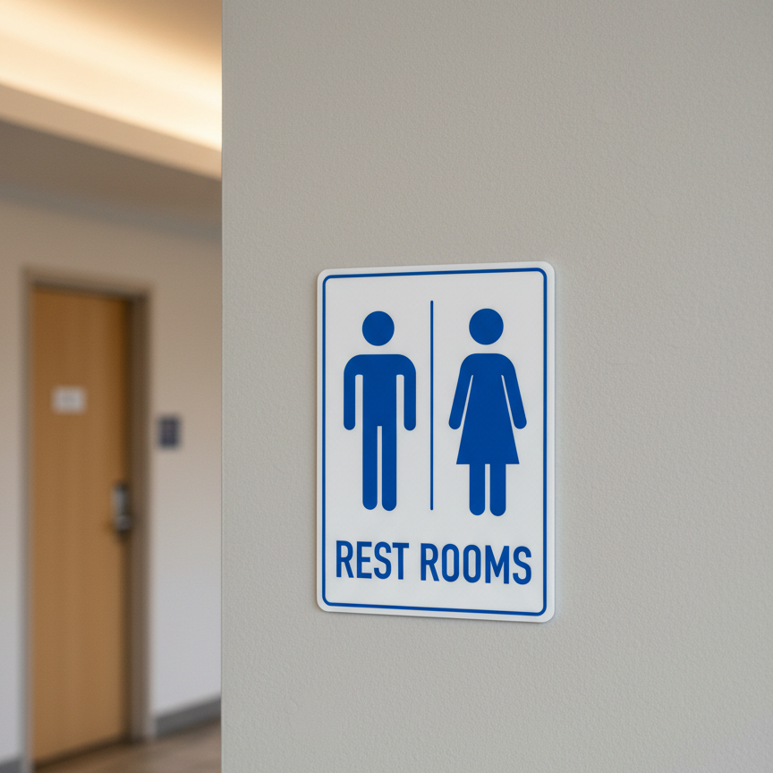 Rest Rooms (w sym) - Image 2