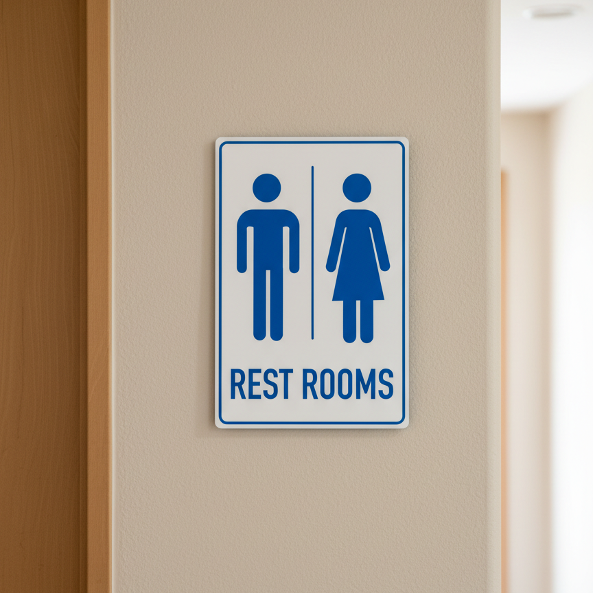 Rest Rooms (w sym) - Image 3
