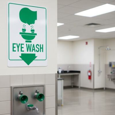 Eye Wash (w sym & down arrow)