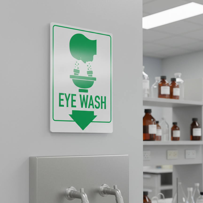 Eye Wash (w sym & down arrow) - Image 2
