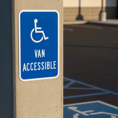 (Handicap Sym) Van Accessible