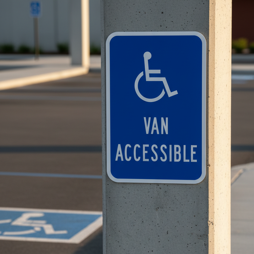 (Handicap Sym) Van Accessible - Image 3