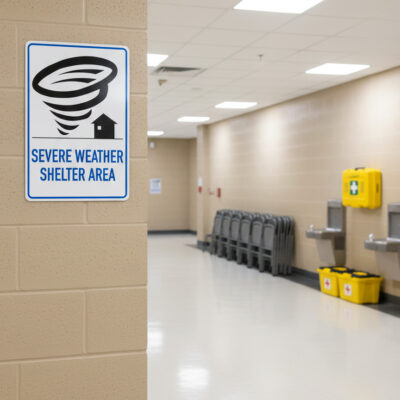 Severe Weather Shelter Area (w sym)