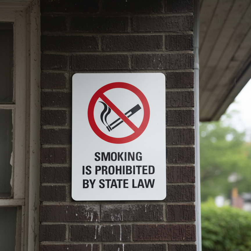 (Sym) Smoking Is Prohibited By State Law - Image 2