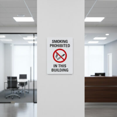 Smoking Prohibited (Sym) In This Building