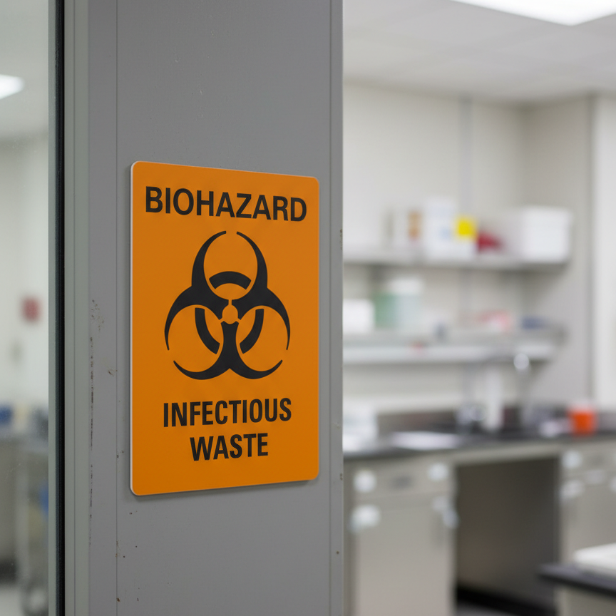 Biohazard (Sym) Infectious Waste - Image 2