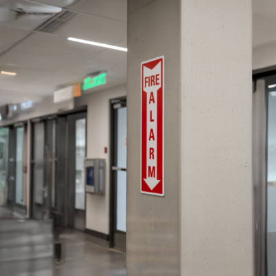 Fire Alarm (Down Arrow)