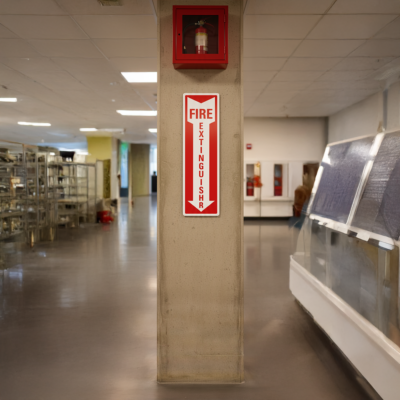 Fire Extinguisher (Down Arrow)