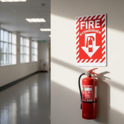 Fire Extinguisher (Down Arrow,Sym)