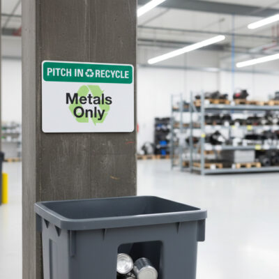 Pitch In (Sym) Recycle Metals Only (Sym)