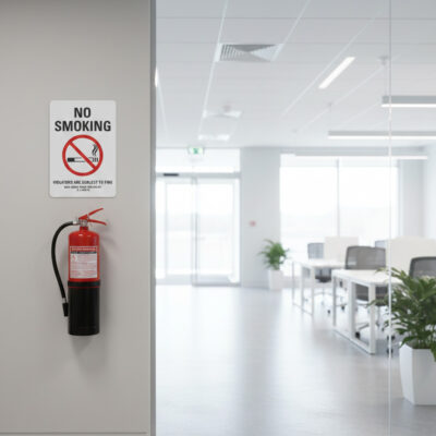 No Smoking (Sym) Violators Are Subject To Fine New Jersey