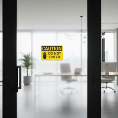 Caution Do not enter