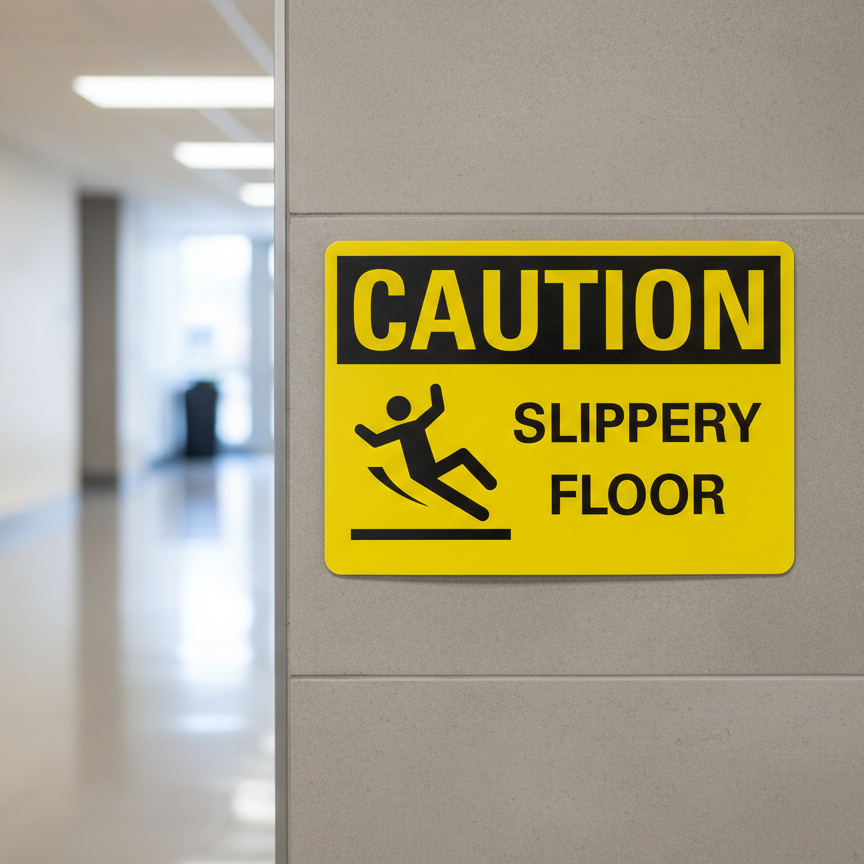 Caution Slippery floor - Image 2