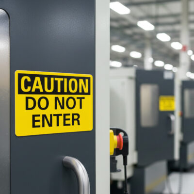 Caution Do not enter