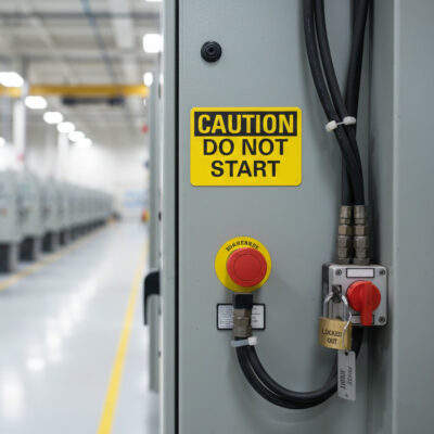 Caution Do not start