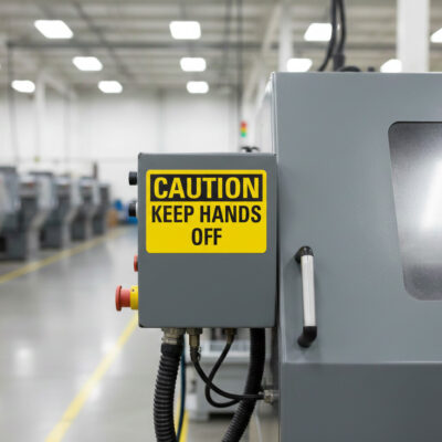 Caution Keep hands off