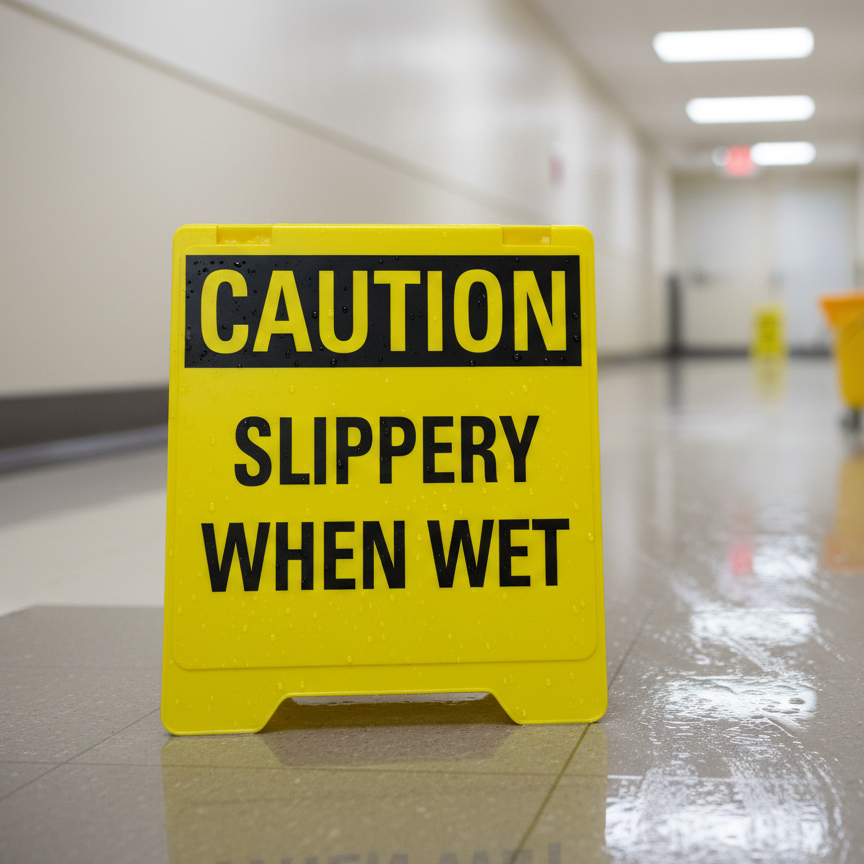 Caution Slippery when wet - Image 2