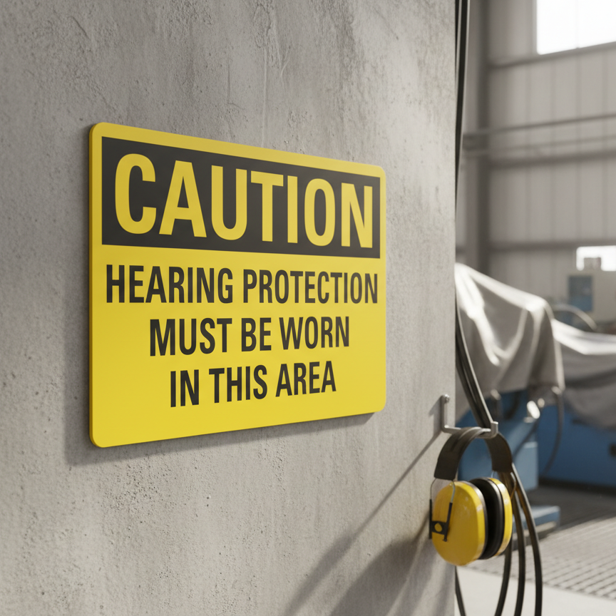 Caution Hearing protection must be worn in this area - Image 2