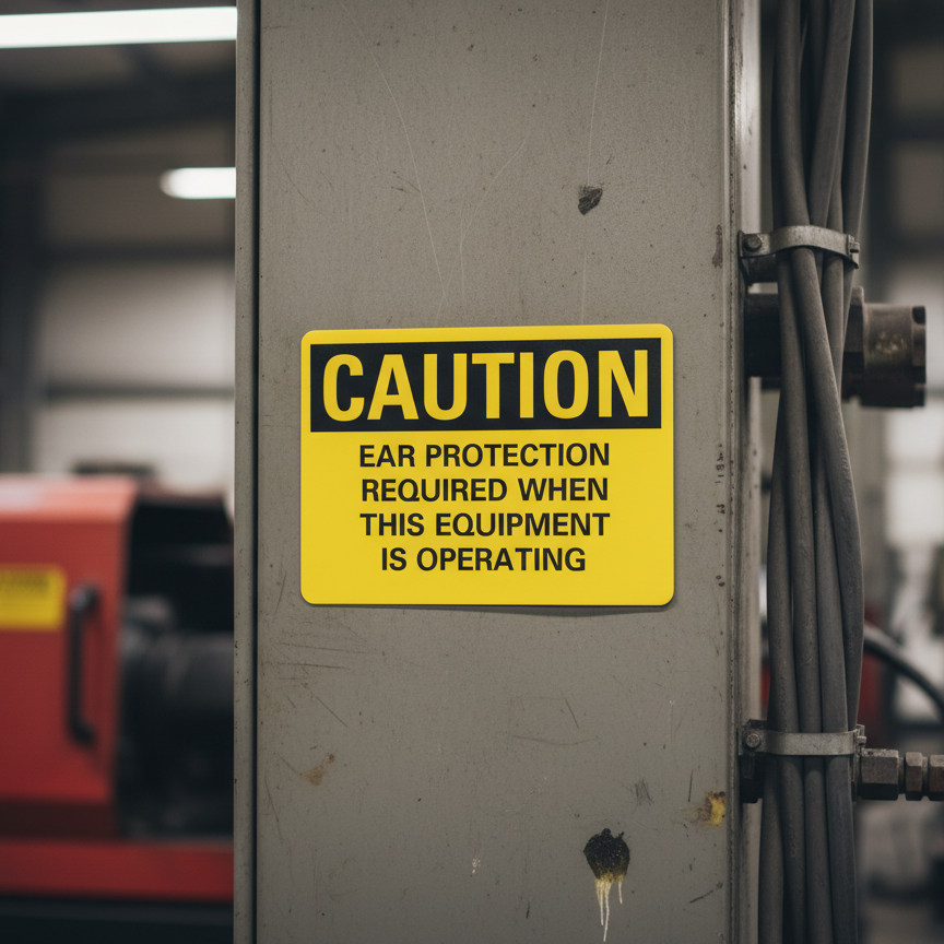 Caution Ear protection required when this equipment is - Image 2