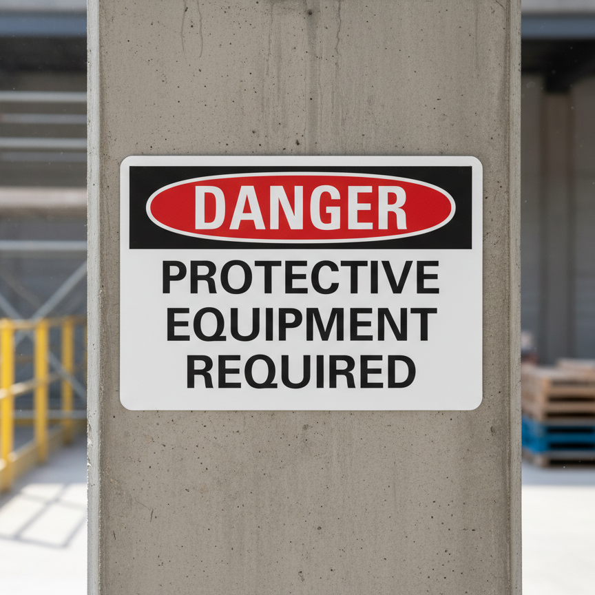 Danger Protective equipment required - Image 2