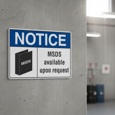 Notice MSDS available upon request