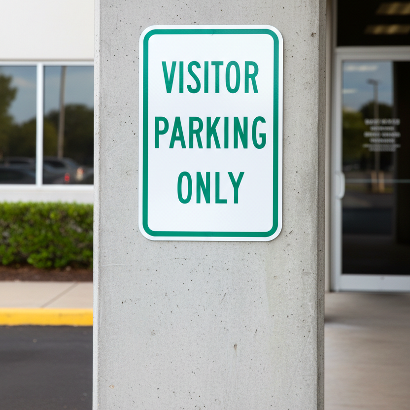 Visitor Parking Only