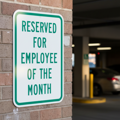 Reserved For Employee Of The Month