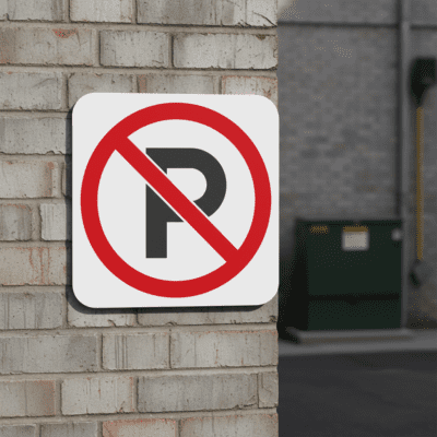 No Parking Symbol