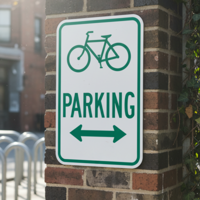 (Bike Sym) Parking (Double Arrow)