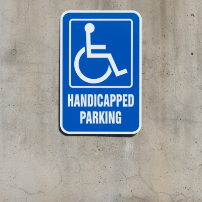 (Handicap Sym) Handicapped Parking