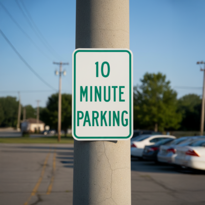 10 Minute Parking