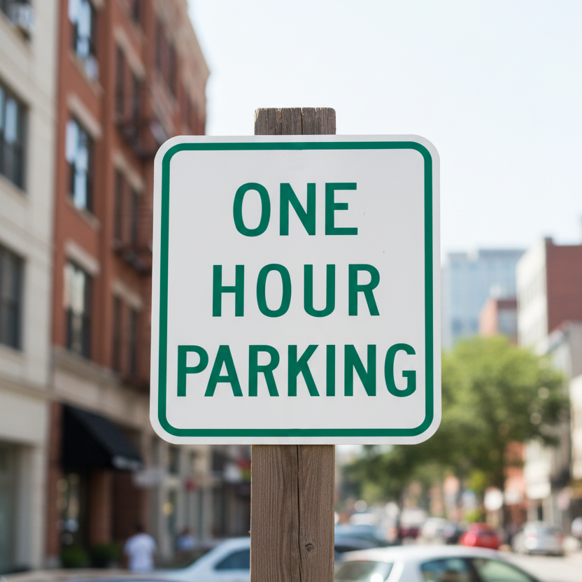 One Hour Parking
