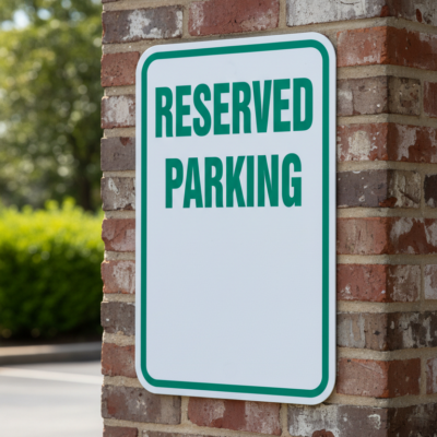 Reserved Parking (Blank)