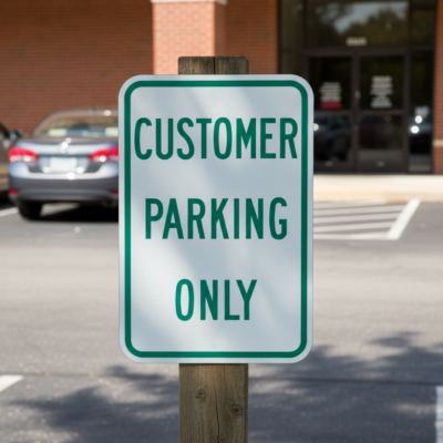 Customer Parking Only