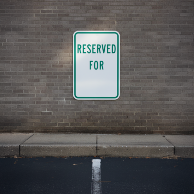 Reserved For (Blank)