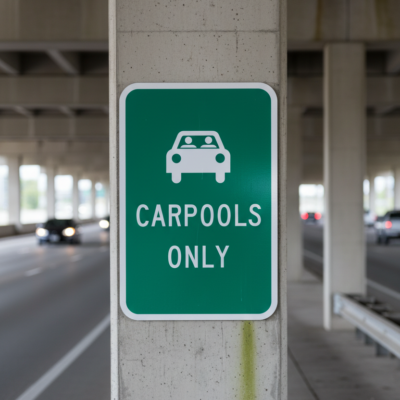 (sym) Carpools Only