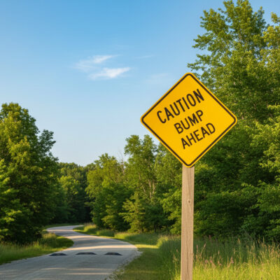 Caution Bump Ahead