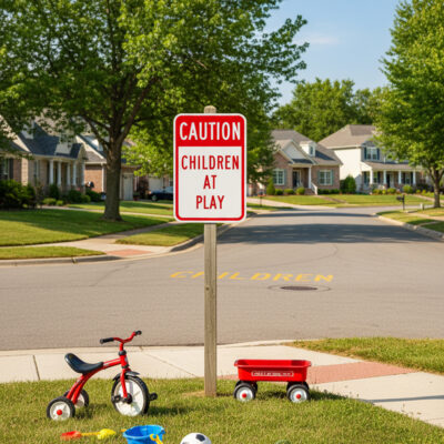 Caution Children At Play